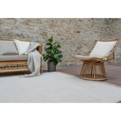 Buiten Vloerkleden|Buiten Vloerkleden-Interieur05 Jute buitenkleed naturel border - 340 x 240 cm