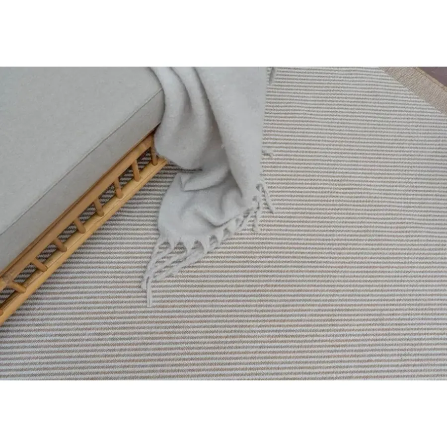 Buiten Vloerkleden|Buiten Vloerkleden-Interieur05 Jute buitenkleed naturel border - 340 x 240 cm