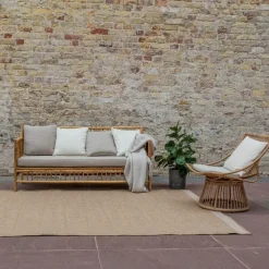 Buiten Vloerkleden|Buiten Vloerkleden-Interieur05 Jute buitenkleed naturel border - 340 x 240 cm