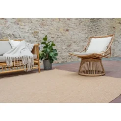 Interieur05 Jute buitenkleed naturel uni - 290 x 200 cm