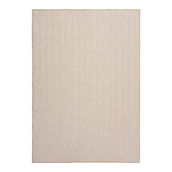 Interieur05 rond buitenkleed jute naturel zigzag - 240 x 240 cm