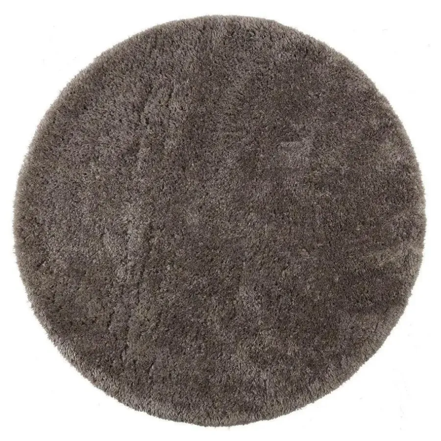 Ronde Vloerkleden-Interieur05 rond vloerkleed Fender grijs/lichtgrijs - 160 x 160 cm