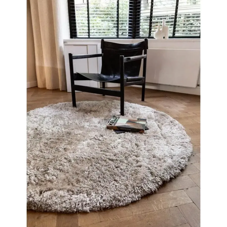 Vloerkleden|Ronde Vloerkleden-Interieur05 rond vloerkleed Fender wit/creme - 200 x 200 cm