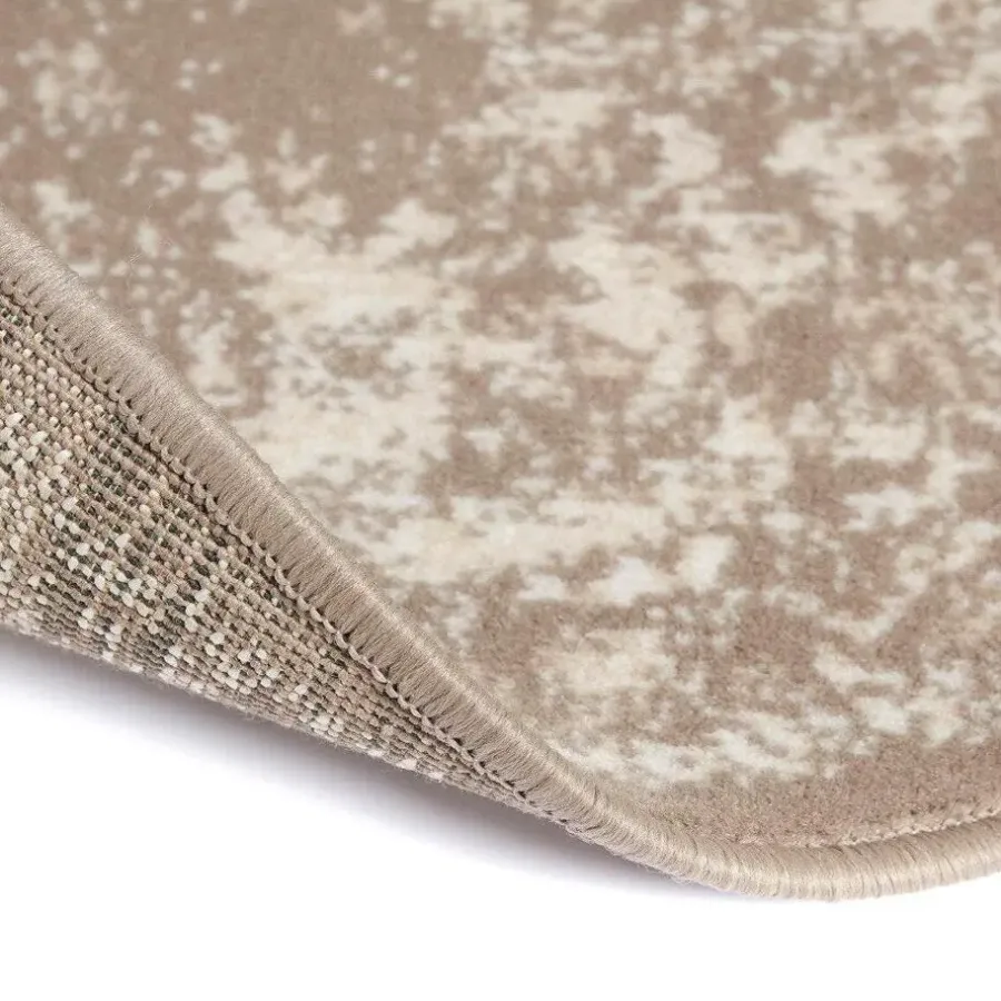 Ronde Vloerkleden-Interieur05 rond vloerkleed Keshan taupe/bruin - 160 x 160 cm