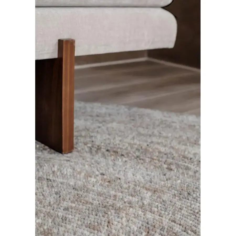 Ronde Vloerkleden-Interieur05 rond vloerkleed Gapo grijs/bruin - 220 x 220 cm