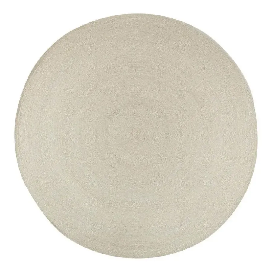 Interieur05 rond vloerkleed Gapo wit - 220 x 220 cm