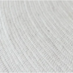 Interieur05 rond vloerkleed Gapo wit - 220 x 220 cm
