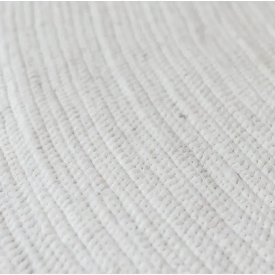 Interieur05 rond vloerkleed Gapo wit - 220 x 220 cm