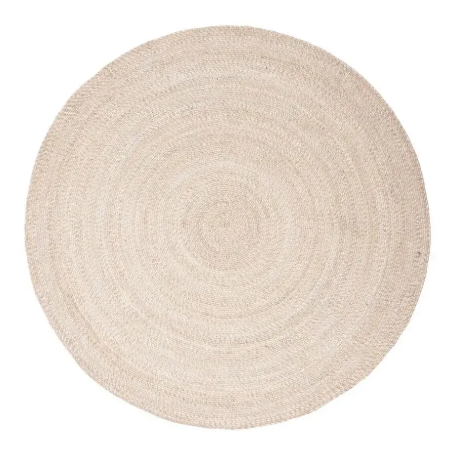 Ronde Vloerkleden-Interieur05 rond vloerkleed Gapo beige - 250 x 250 cm