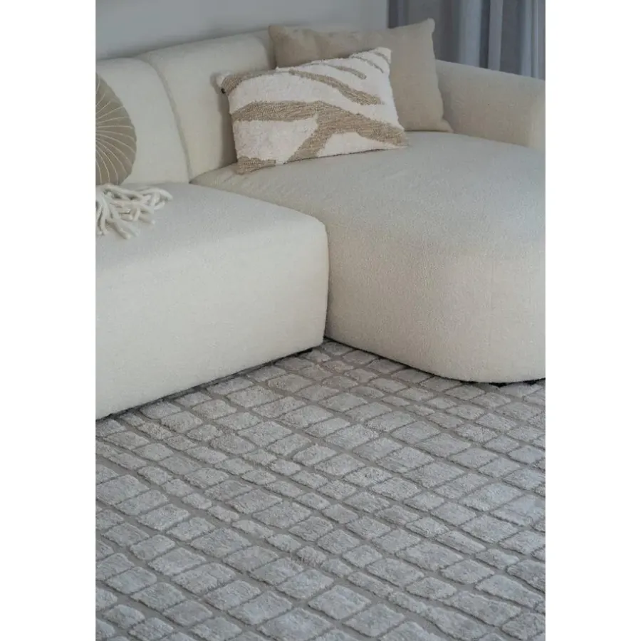Interieur05 Scandinavisch Vloerkleed Malin Zand - 330 x 240 cm