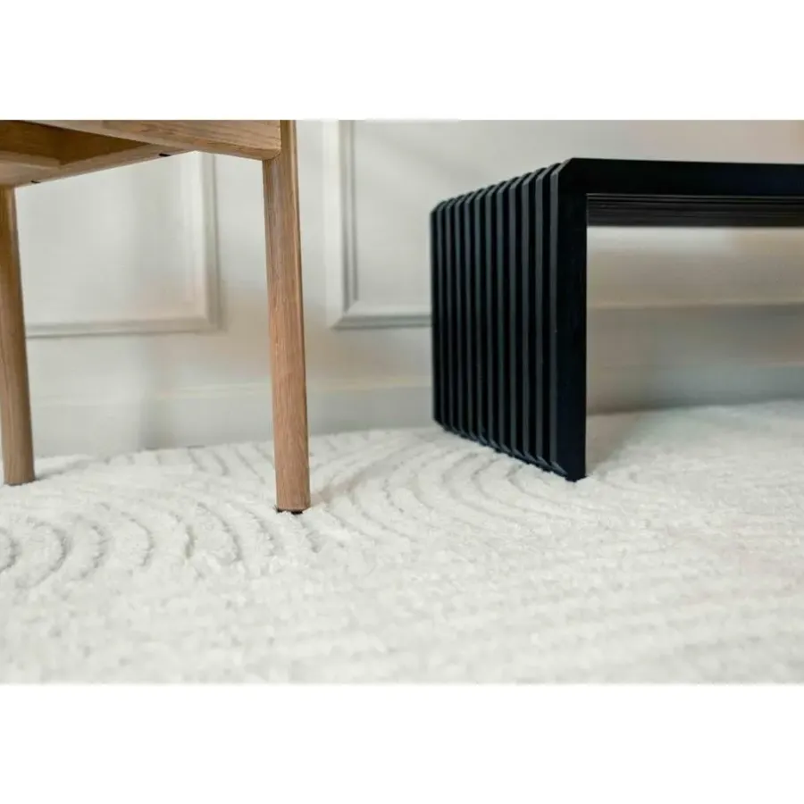 Vloerkleden|Laagpolige Vloerkleden-Interieur05 Scandinavisch Vloerkleed Oskar Creme/Wit - 280 x 200 cm