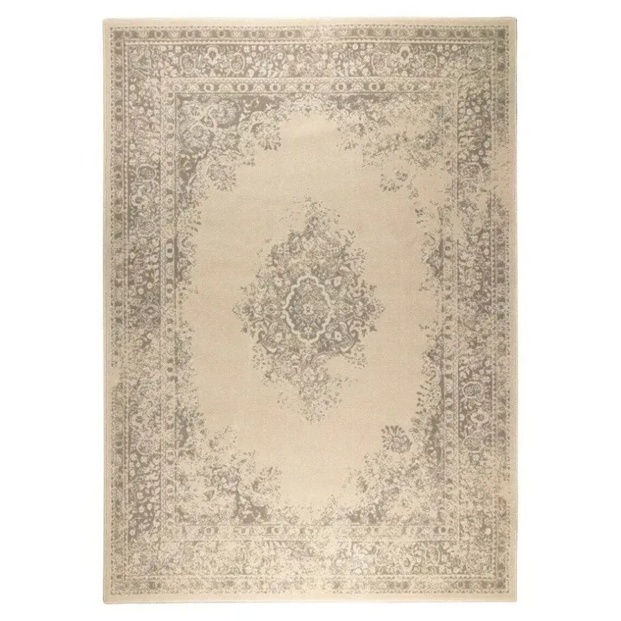 Laagpolige Vloerkleden-Interieur05 Vintage Vloerkleed Keshan Zand/Beige - 230 x 160 cm