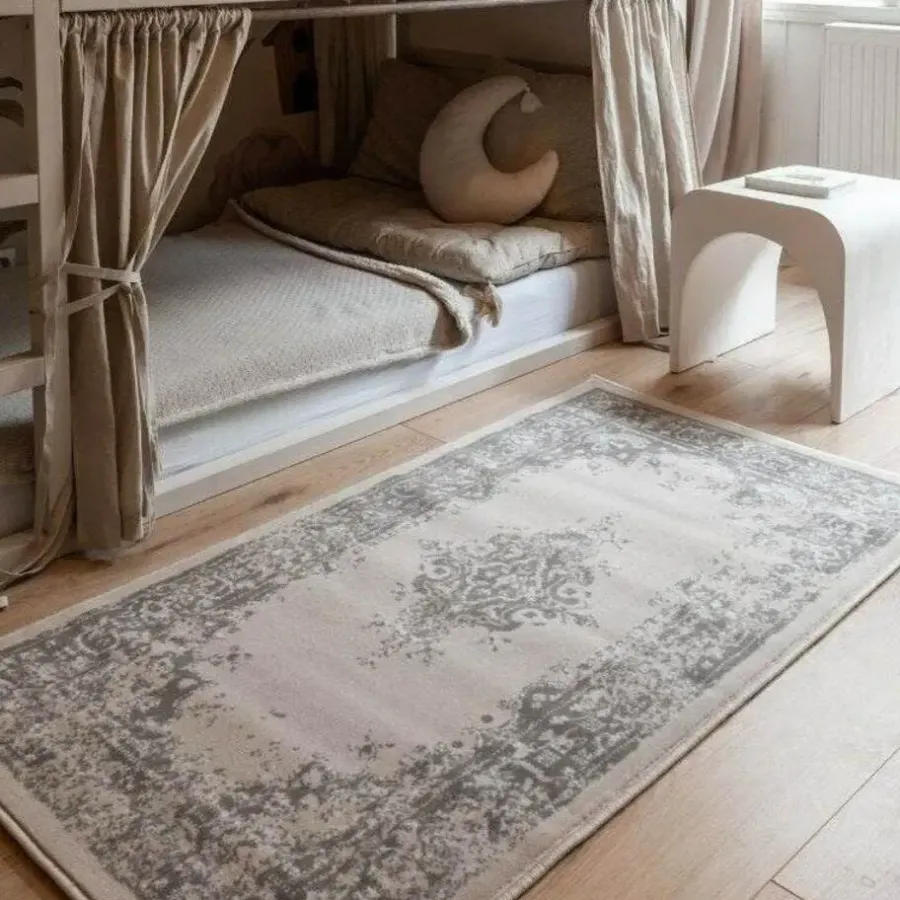 Laagpolige Vloerkleden-Interieur05 Vintage Vloerkleed Keshan Zand/Beige - 230 x 160 cm