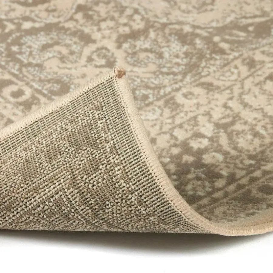 Laagpolige Vloerkleden-Interieur05 Vintage Vloerkleed Keshan Zand/Beige - 230 x 160 cm