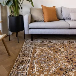 Laagpolige Vloerkleden-Interieur05 vintage Vloerkleed Nazly Geel - 230 x 160 cm
