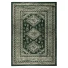 Vloerkleden|Laagpolige Vloerkleden-Interieur05 Vintage Vloerkleed Aila Groen - 280 x 190 cm