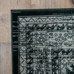 Laagpolige Vloerkleden-Interieur05 Vintage Vloerkleed Aila Groen - 230 x 160 cm