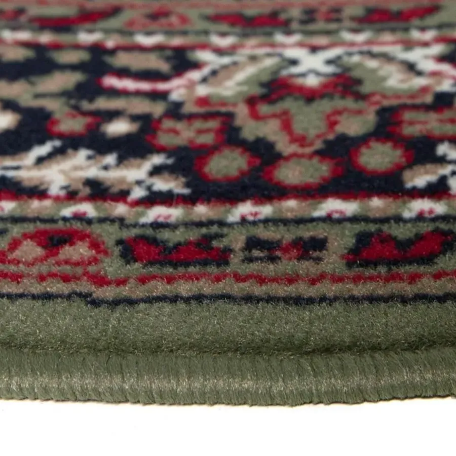 Laagpolige Vloerkleden|Ronde Vloerkleden-Interieur05 Vloerkleed Nain - Groen - 200 Ø - (L)