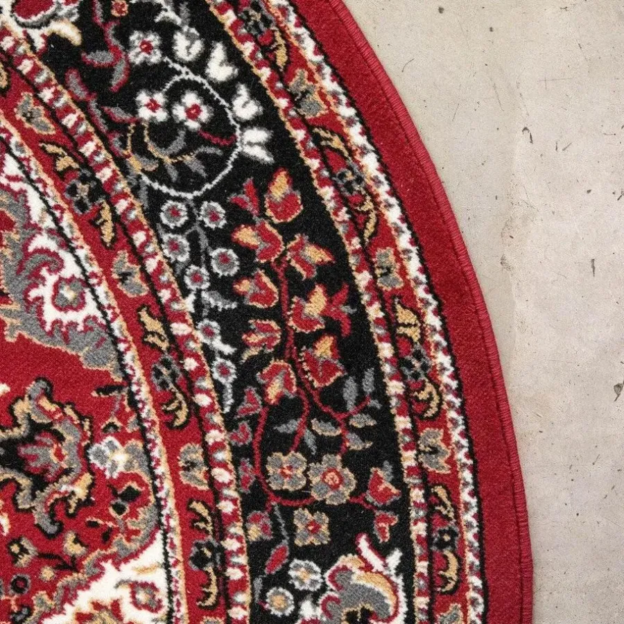Ronde Vloerkleden-Interieur05 Vloerkleed Nain - Rood - Perzisch - 160Ø