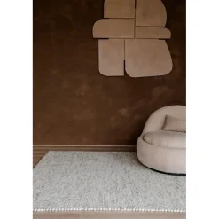 Laagpolige Vloerkleden-Interieur05 Wollen Vloerkleed beige/wit gemeleerd Vik - 230 x 160 cm