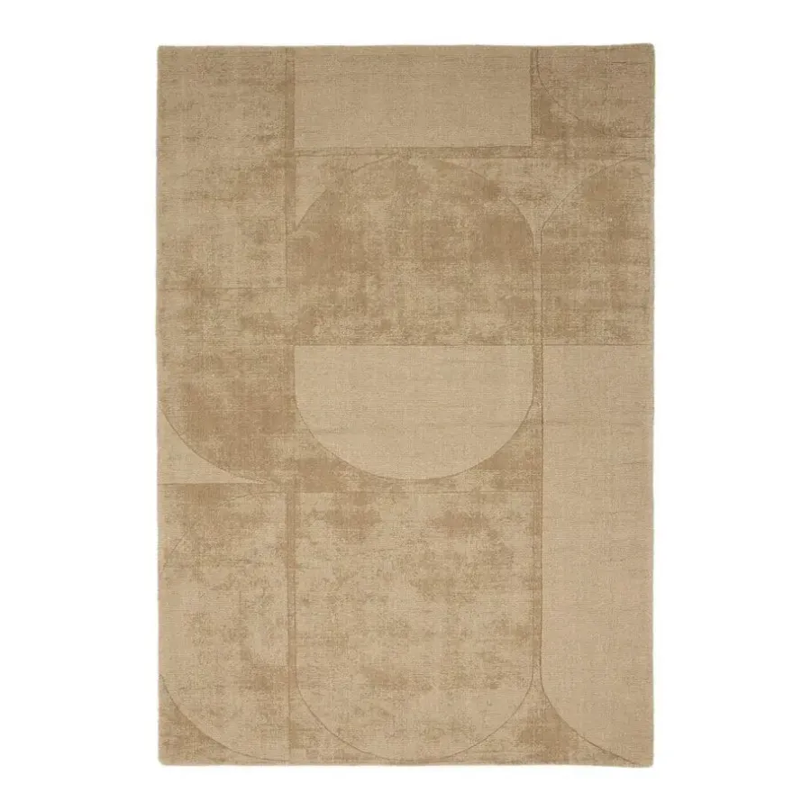 Vloerkleden|Laagpolige Vloerkleden-Interieur05 wollen vloerkleed groen Twig - 230 x 160 cm