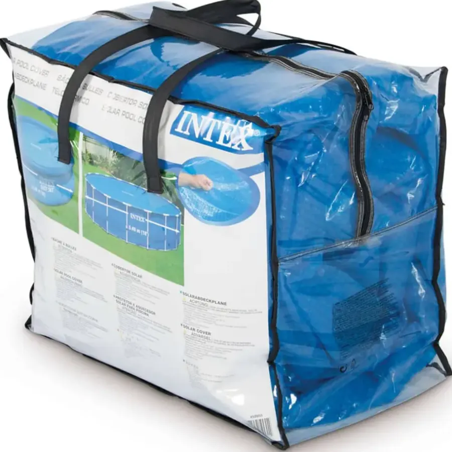 INTEX - Solarzwembadhoes - Blauw - Polyetheen - 975 x 488 cm