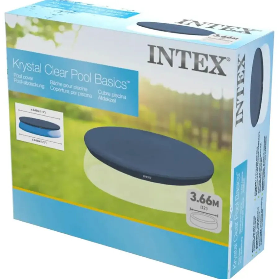 Zwembaden En Accessoires-INTEX - Zwembadhoes - Blauw - Polyetheen - 366 cm