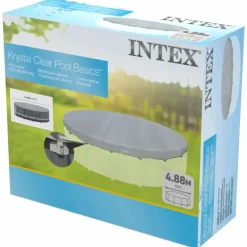 INTEX - Zwembadhoes - Grijs - Polyetheen - 488 cm