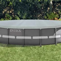 Zwembaden En Accessoires-INTEX - Zwembadhoes - Grijs - Polyetheen - 549 cm