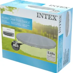 Zwembaden En Accessoires-INTEX - Zwembadhoes - Grijs - Polyetheen - 549 cm