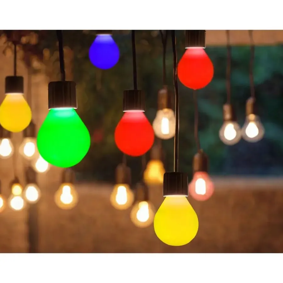 Beliani ISORTOQ - LED kerstverlichting - Meerkleurig - 900 cm - PVC