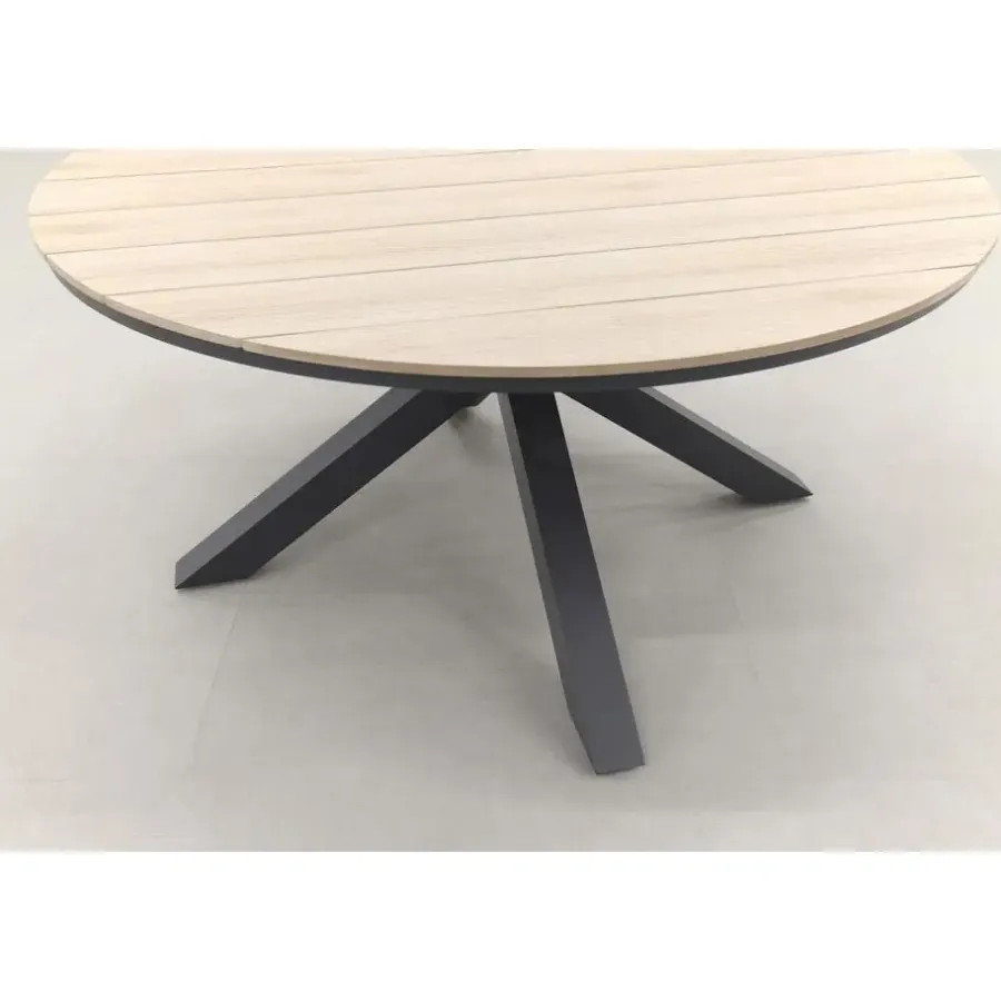 Garden Impressions Jasmine natural / Edison 148 cm. - ronde tuinset
