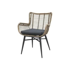 Garden Impressions Jasmine natural / Edison 148 cm. - ronde tuinset