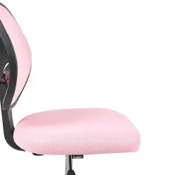 Leen Bakker JOYFUL - Bureaustoel - Pastelroze - Mesh