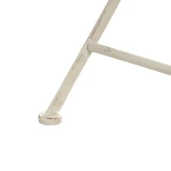 Bistro- & Balkonsets-Leen Bakker JUINA - Set van 2 tuinstoelen - Lichtbeige - IJzer