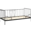 Vipack Kajuitbed Alice 90x200 cm metaal - zwart