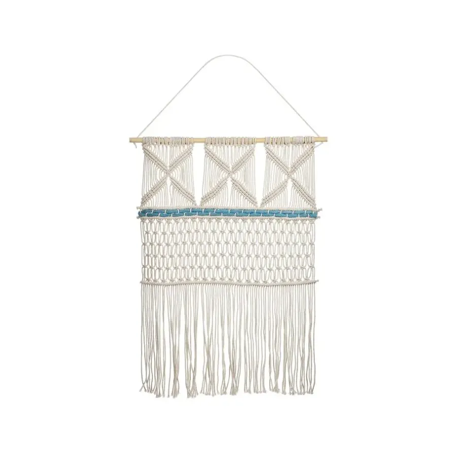 Wandkleden-Beliani KALADY - Wanddecoratie - Beige - Katoen