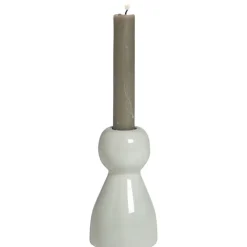 Leen Bakker Kandelaar Bob - groen - 12xØ7 cm