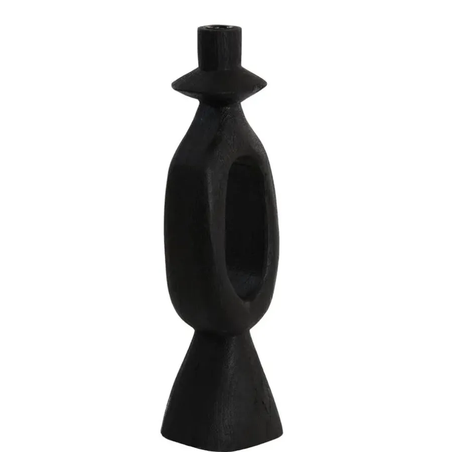 Light & Living Kandelaar Django - Zwart - 14x14x50cm