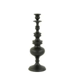 Light & Living Kandelaar Lizet - Mat zwart - Ø13cm