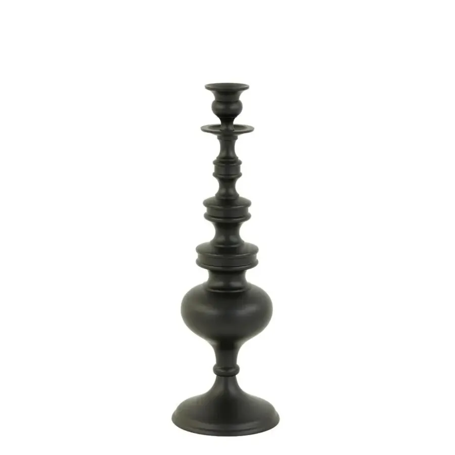 Light & Living Kandelaar Lizet - Mat zwart - Ø13cm