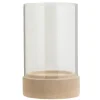 Leen Bakker Kandelaar Nora beige keramiek 25,5x16 cm