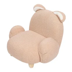 Beliani KANNA - Kinderstoel - Beige - Nepbont