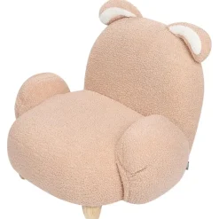 Beliani KANNA - Kinderstoel - Beige - Nepbont