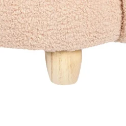 Beliani KANNA - Kinderstoel - Beige - Nepbont