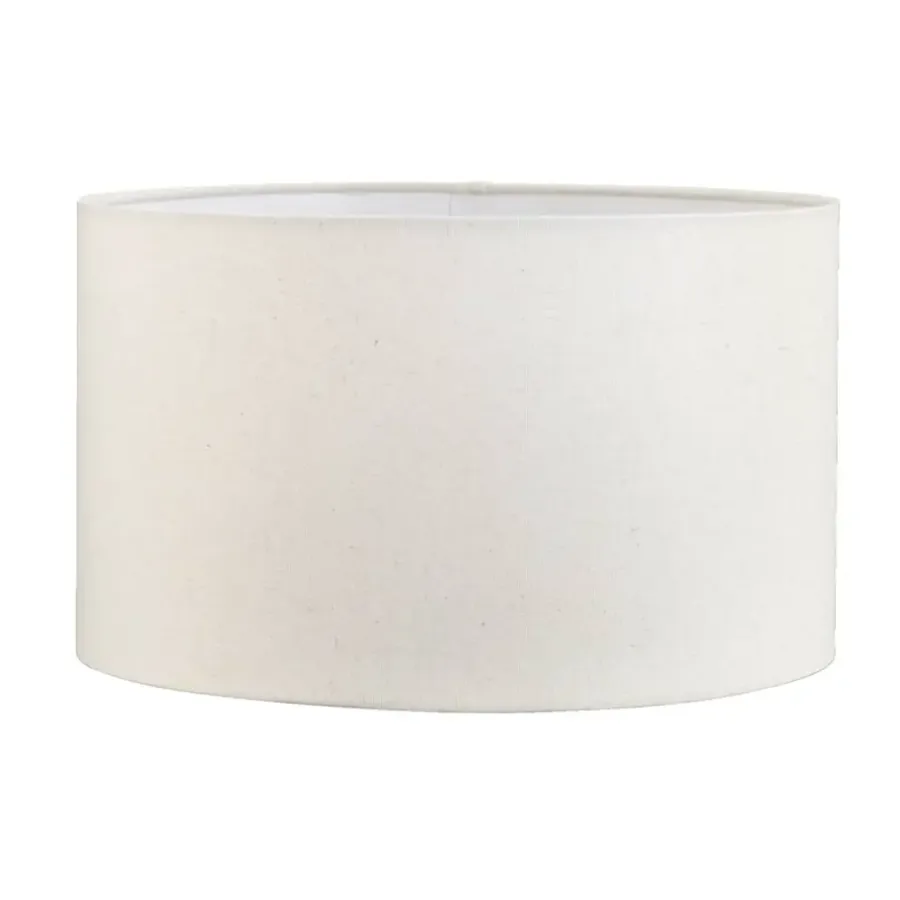 Lampenkappen-Leen Bakker Kap Cilinder Rae - off-white - Ø33x20 cm