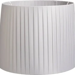 Lampenkappen-Leen Bakker Kap Flore - grijs - 35xØ45 cm
