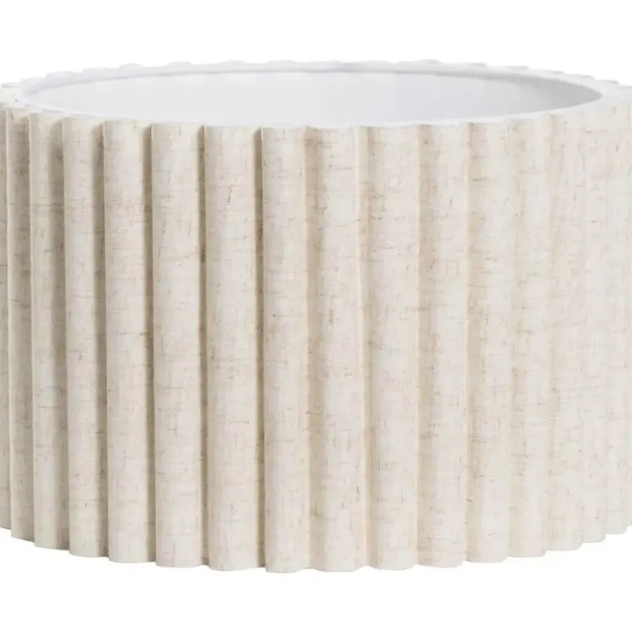 Lampenkappen-Leen Bakker Kap Rune - naturel - 18xØ27 cm