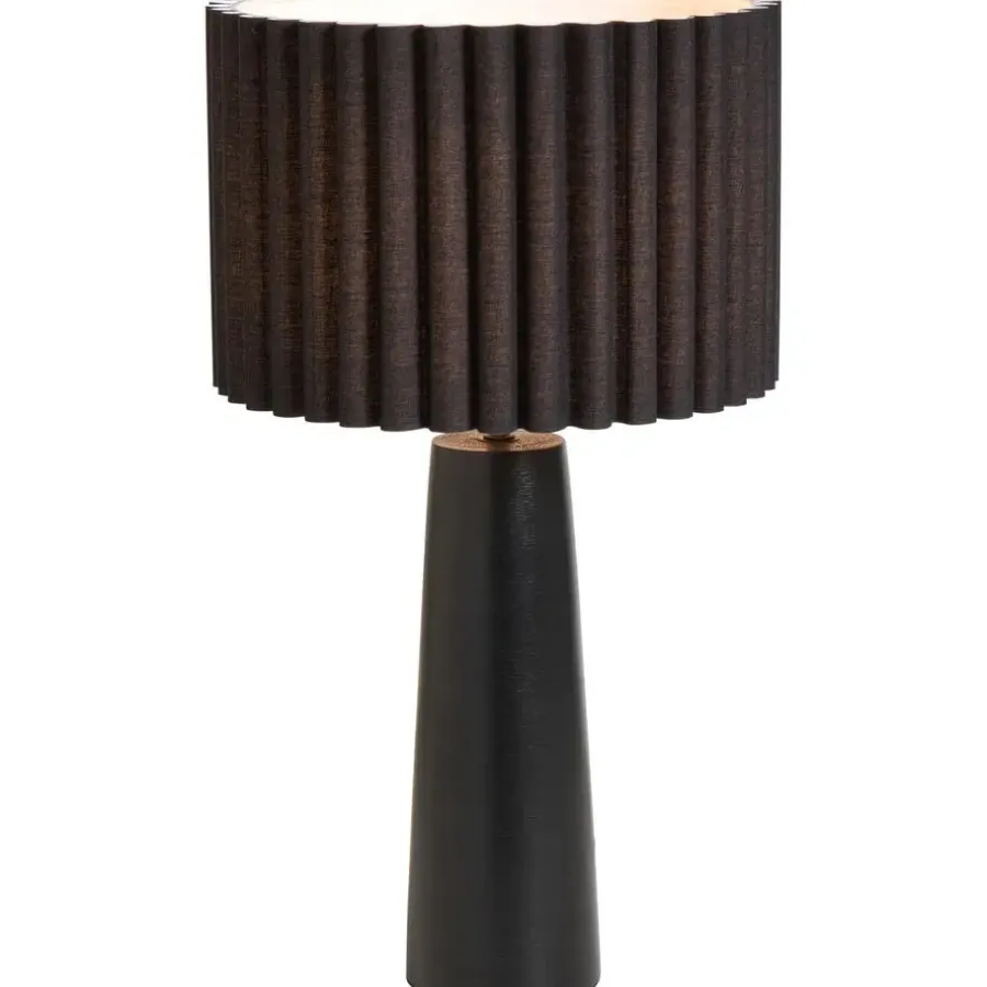 Leen Bakker Kap Rune - zwart - 18xØ27 cm