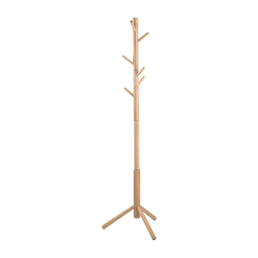 Kapstokken-Leen Bakker Kapstok Tinn - naturel - 176x51x45 cm